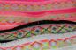 Preview: ♥1 Mtr. IBiZA Fransenband PEACH - 4,5cm ♥