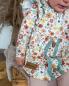 Preview: 0,50 MTR. FLOWERS APRICOT JERSEY