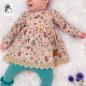 Preview: ♥1 Mtr. BLÜTEN BOGENKANTE  5,8cm - TAUPE - WÄSCHESPITZE ♥