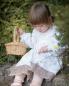 Preview: 0,5 MTR. ♥ DENIM LEO LOVE NATUR EIGENPRODUKTION - FRENCH TERRY ♥