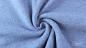 Preview: 0,5 MTR. ♥ Doubelface Baumwollfleece JEANS MELANGE - 100% Baumwolle ♥