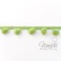 Preview: 1 MTR. ♥ PomPom Bommelborte LiME ♥