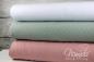 Preview: 0,5 MTR. ♥ BAUMWOLLJERSEY POINTOILLE Lochstickerrei GRau MeLIERT ♥