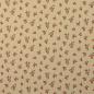 Preview: 0,5 MTR. ♥ RIPPSTRICK JERSEY  BLÜTENPOESIE NATURAL  ♥