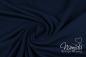 Preview: 0,5 MTR. ♥ BAUMWOLLJERSEY POINTOILLE Lochstickerrei NaVY ♥
