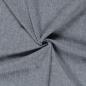 Preview: 0,5 MTR. ♥ FISCHGRÄT BAUMWOLL LEINEN -  NAVY ♥