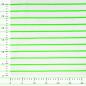 Preview: 0,50 MTR. NEON STRIPES GRÜN - FRENCH TERRY