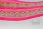 Preview: ♥1 Mtr. IBiZA Fransenband PiNK - 4,5cm ♥