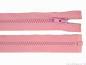 Preview: 1 Stück Jacken Reißverschluss ROSA - 40cm - teilbar
