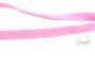 Preview: 1 MTR. ♥ Kordel, Band - flach - Rosa - 1,5 cm♥