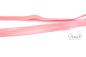 Preview: 1 MTR. ♥ Elastisches Einfassband - Rosa - Falzgummi - Glänzend ♥