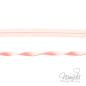 Preview: 1 MTR. ♥ Elastisches Einfassband JACQUARD - Rose - 20mm - Glänzend ♥
