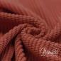 Preview: 0,5 MTR.  BAUMWOLL GROBSTRICK TERRACoTTA/ROST - STRICKSTOFF