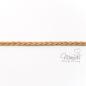 Preview: 1Mtr. ♥ Geflochtenes Kunstlederband Sand ♥