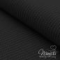 Preview: 0,5 MTR.  BAUMWOLL GROBSTRICK SCHWARZ - STRICKSTOFF