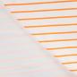 Preview: 0,50 MTR. NEON STRIPES ORANGE - FRENCH TERRY
