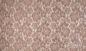Preview: 0,5 MTR. ♥ Elastische Spitze SoMMERBLUMEN - Taupe - Spitzenstoff ♥
