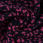 Preview: 0,50 MTR. ♥ TEDDY JACQUARD LEO PINK  ♥