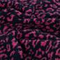 Preview: 0,50 MTR. ♥ TEDDY JACQUARD LEO PINK  ♥