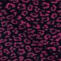 Preview: 0,50 MTR. ♥ TEDDY JACQUARD LEO PINK  ♥