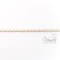 Preview: 1Mtr. ♥ Geflochtenes Kunstlederband Natur Weiss ♥