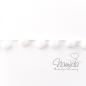 Preview: 1 MTR. ♥ PomPom Bommelborte WeiSS ♥