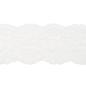 Preview: 1 MTR. ♥XL Elastische Spitzeborte - WeiSS - 9,5cm ♥