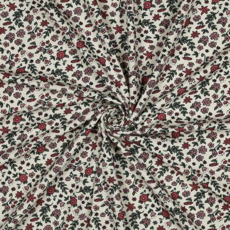 0,50 MTR.  ♥ ZARTE BLÜTENWIESE JERSEY  ♥