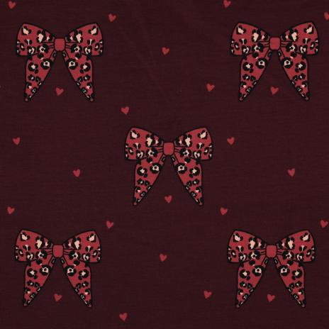 0,50 MTR. LEO KOMBI BOWS BEERE FRENCH TERRY