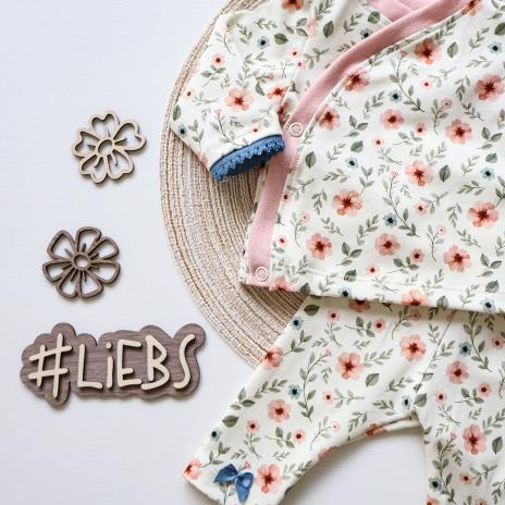 0,5 MTR. ♥ FLOWERS JERSEY  ♥