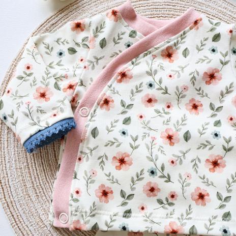 0,5 MTR. ♥ FLOWERS JERSEY  ♥