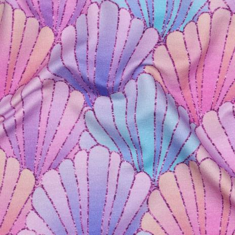 0,5 MTR. ♥ FRENCH TERRY - MERMAID MUSCHEL  ♥