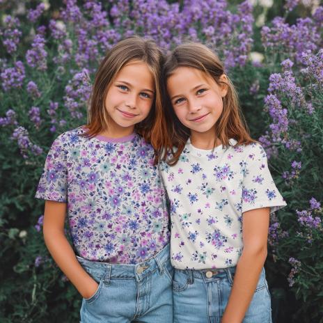 0,50 MTR. ♥ LITTLE FLOWER GARDEN FLIEDER BEERE - JERSEY ♥