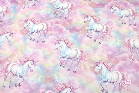 0,5 MTR. ♥ SOFTSHELL LOVELY UNICORN ♥