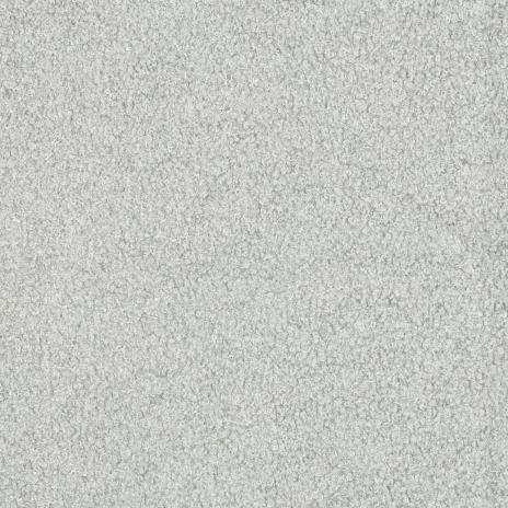 0,5 MTR.  ♥ TEDDY BOUCLE  - FLEECE INNENSEITE   DOUBLEFACE HELLGRAU ♥
