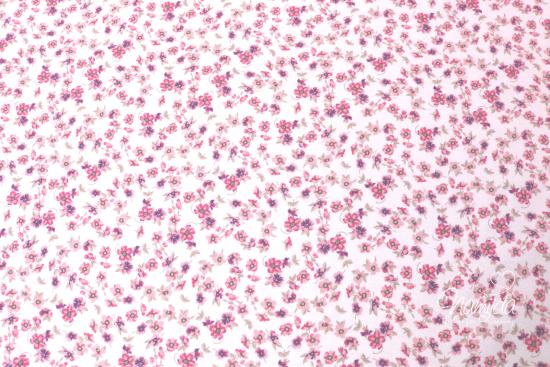 0,50 MTR. ♥ PETITE FLEUR STREUBLüMCHEN ROSE JERSEY ♥