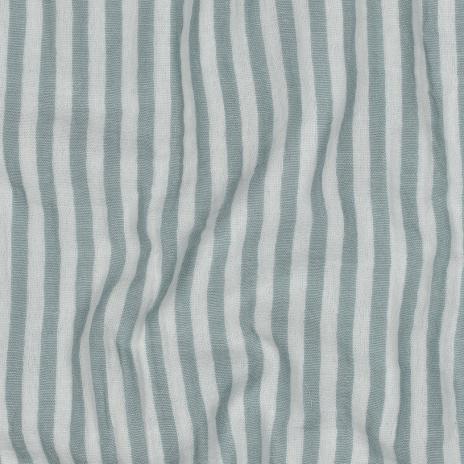 0,5 MTR. ♥ MUSSELIN STREIFEN - MINT ♥