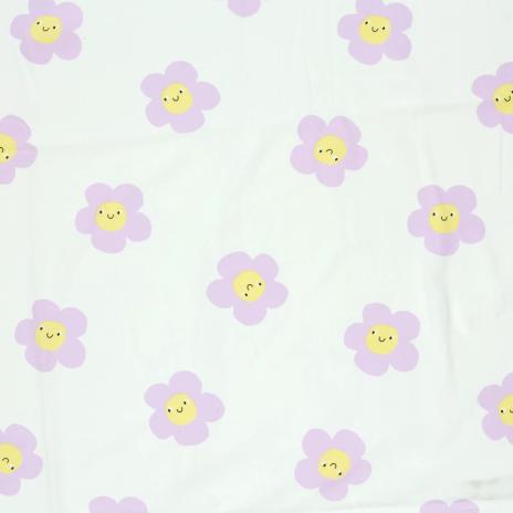 0,50 MTR. ♥ SMILING DAISIES JERSEY ♥