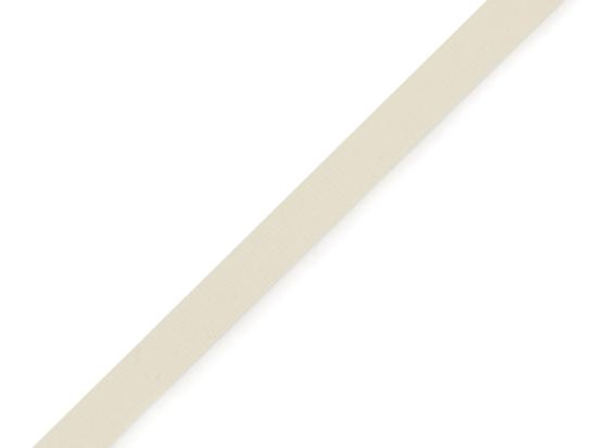1 MTR. Bade Gummiband 6mm Bademode - Beige/Weiss