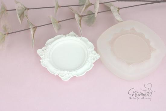 1 STÜCK ♥ GIESSFORM SILIKON SCHALE 11cm ♥
