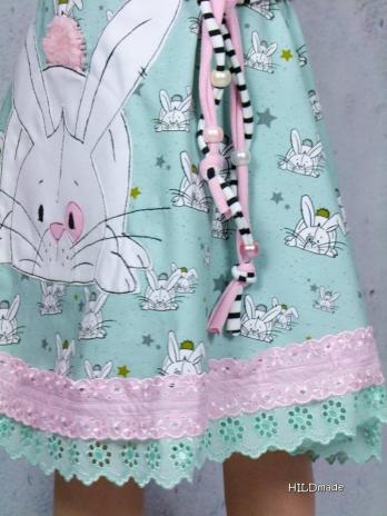♥1 Mtr. Wäschespitze - BLUMENRANKE - 6cm - MINT ♥
