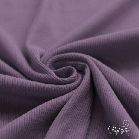 0,5 MTR. ♥ RIPPSTRICK JERSEY DUSTY LILA ♥