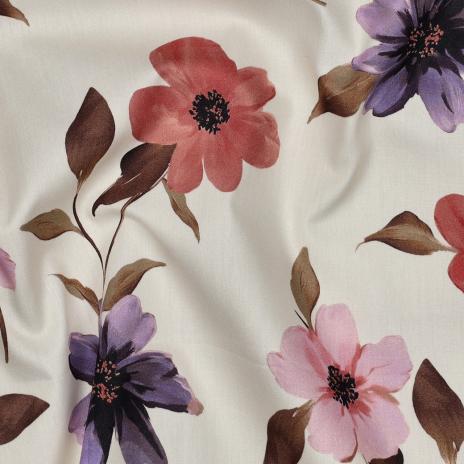 0,5 MTR.♥ VISKOSE FLORAL ROMANCE ♥