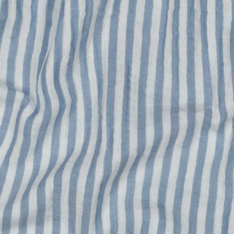 0,5 MTR. ♥ MUSSELIN STREIFEN - JEANS ♥