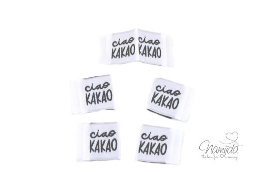 5 STCK. ♥ NAMIJDA EP WEBETIKETTEN - CIAO KAKAO ♥