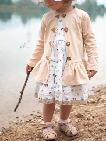 0,5 MTR. ♥  UNI BIO BAUMWOLLJERSEY IVORY ♥