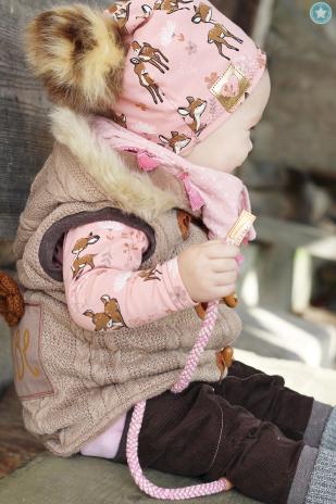 1 MTR. ♥ KUNST FeLLBORTE BeiGE - 4cm ♥