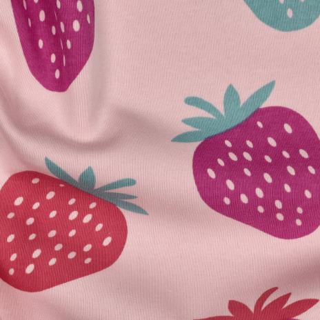 0,50 MTR. STRAWBERRY ROSE SOFT KUSCHEL SWEAT