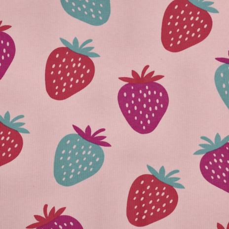 0,50 MTR. STRAWBERRY ROSE SOFT KUSCHEL SWEAT