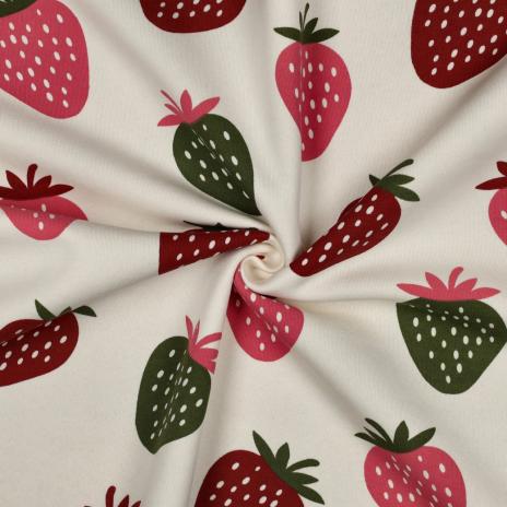 0,50 MTR. STRAWBERRY NATUR SOFT KUSCHEL SWEAT